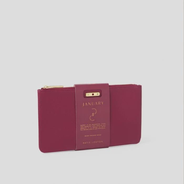 Birthstone Pouch, Style: January