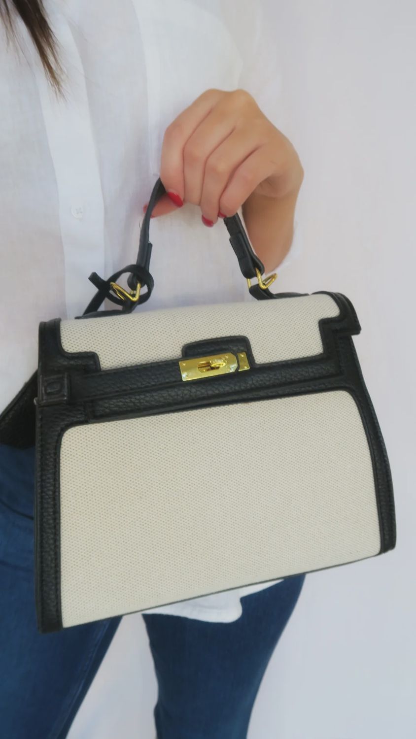 Tess bag, Color: black combo