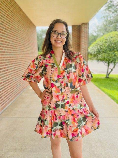 Kati pleat dress