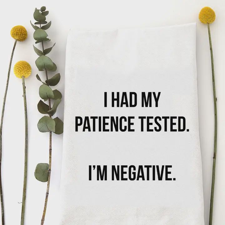 Tea Towels, Style: Patience Tested
