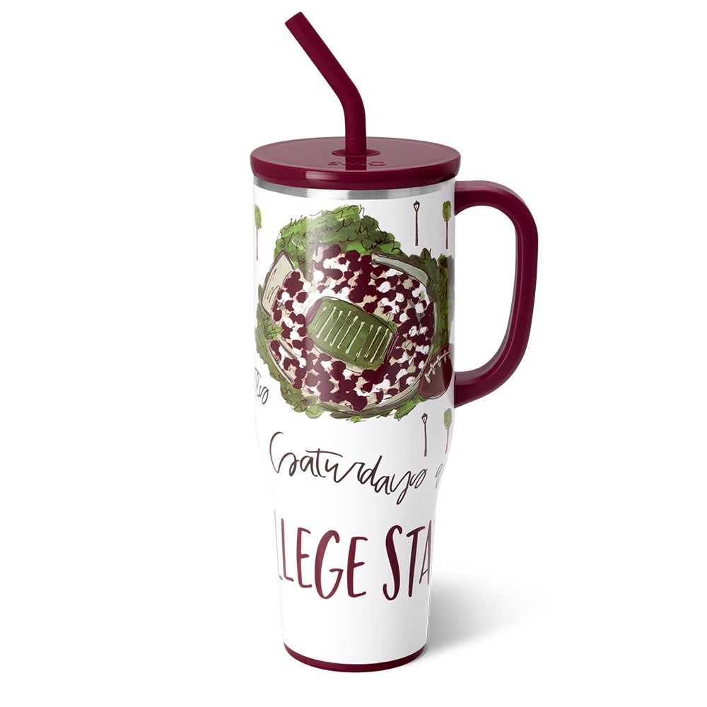 Saturdays in College Station Mega Mug 40 oz