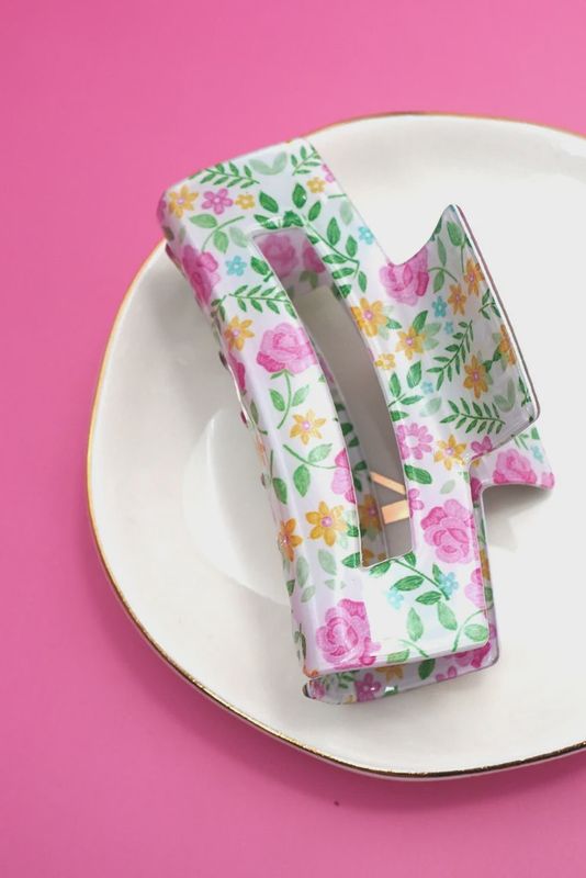 Floral Ditsy Hair Claw