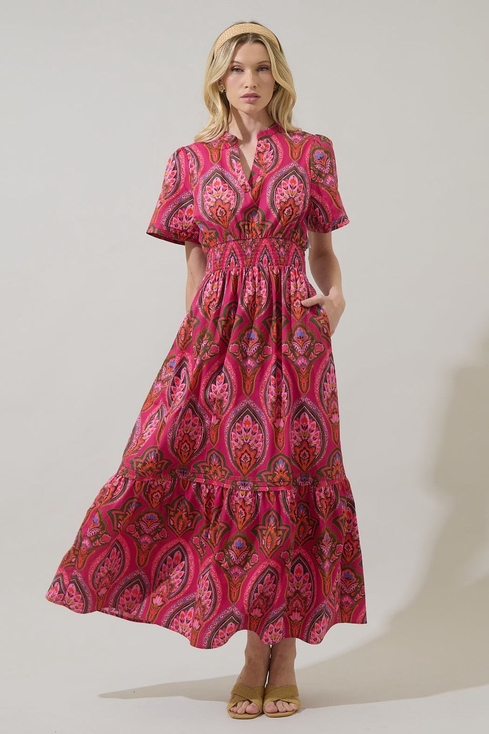 Azura Floral Maxi Dress