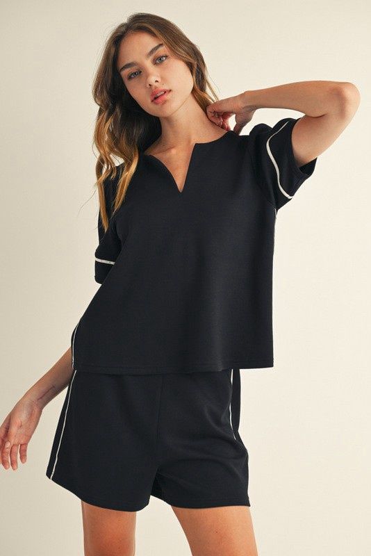 Carrie Set, Size: Small, Color: Black