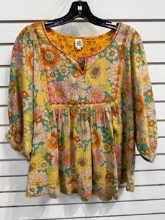 Daisy Popover Top