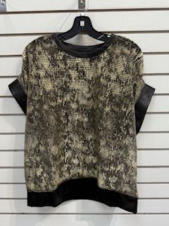 Laurel Top, Color: Black, Size: Small