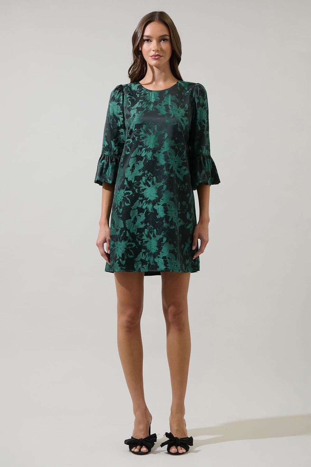 Mester Jacquard A-line mini dress
