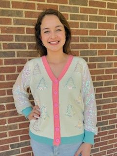 Glitter Trees Cardigan