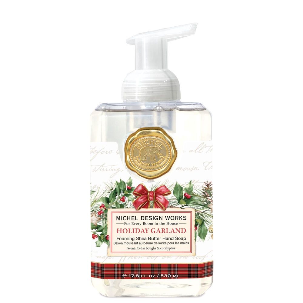 MDW Holiday Foaming Soap, Scent: Holiday Garland