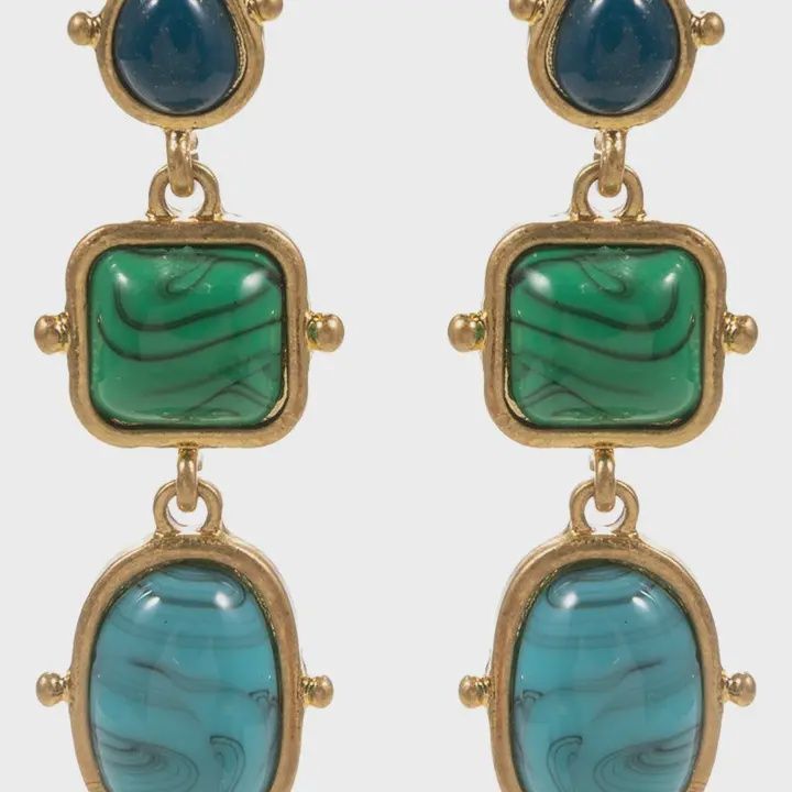 Vintage Resin Earrings