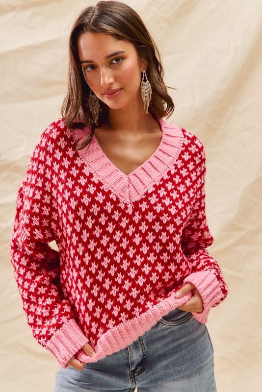 Color Block Sweater