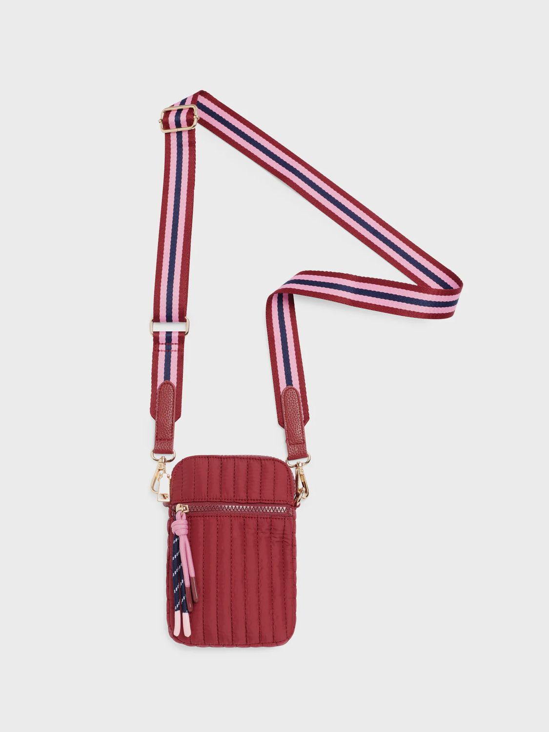 Ezra Phone Holder, Color: Wine