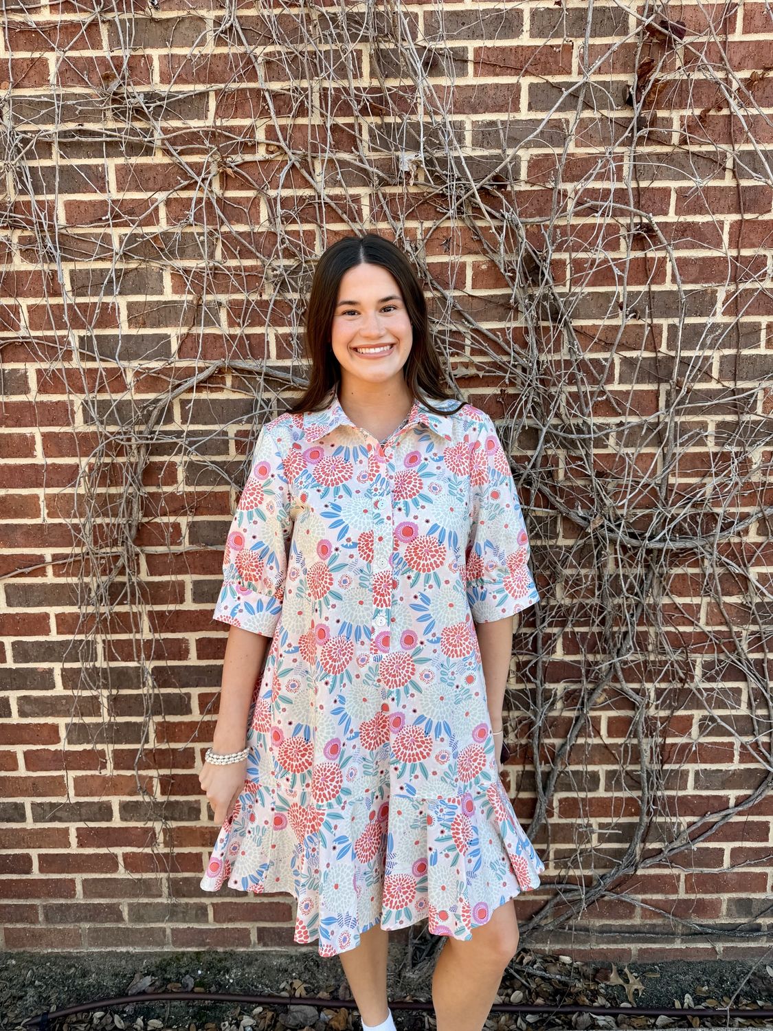 Mumsie Floral Dress