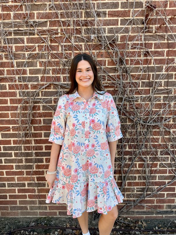 Mumsie Floral Dress