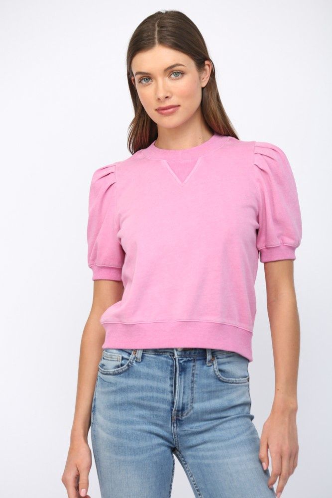 Dayle Top, Color: Pink, Size: Small