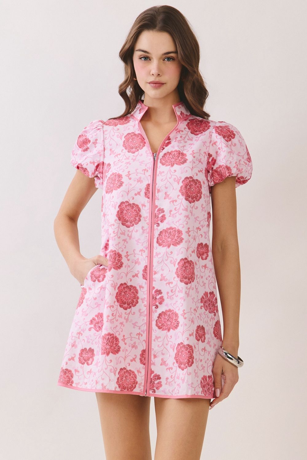 Ella Dress, Color: Pink, Size: Small