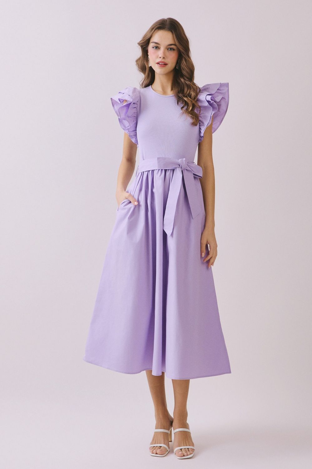 Hollee Dress, Color: Lavender, Size: small