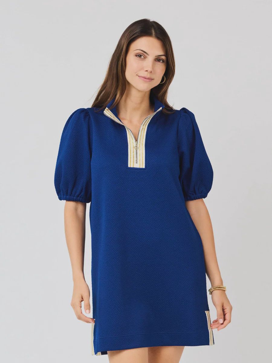 Andie Dress, Color: Navy, Size: small