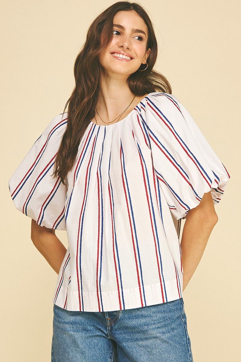 Rosita Top, Color: White, Size: Small