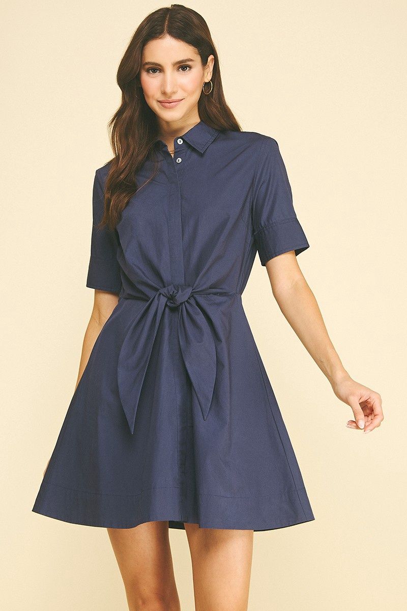 Lacey Dress, Color: Navy, Size: Small
