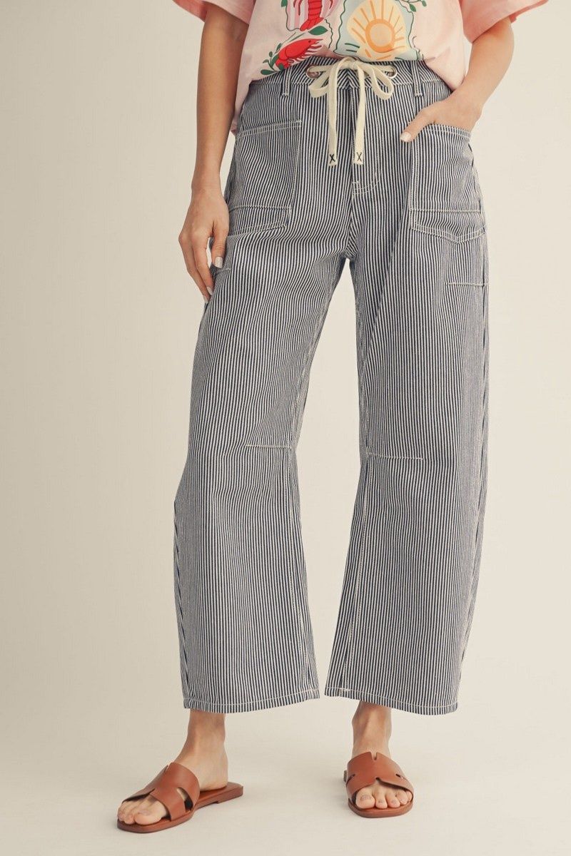 Lottie Pants, Color: Denim, Size: Small
