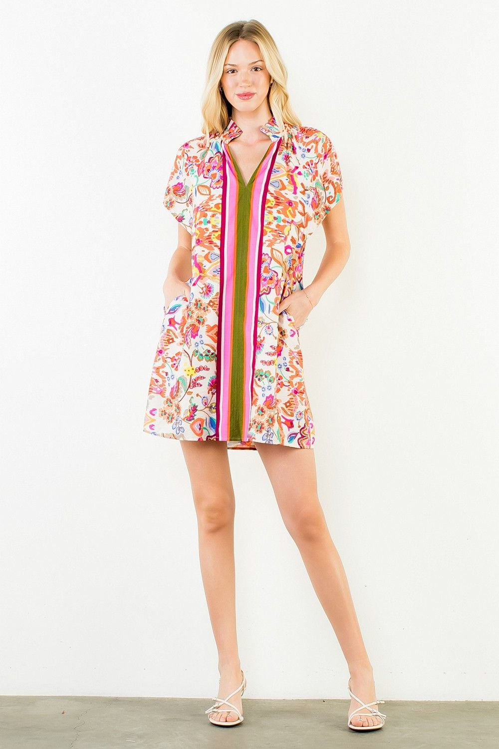Meghan Dress, Color: PL, Size: XL