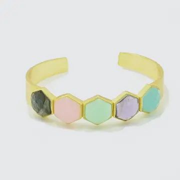 Anya Gold Cuff Bangle