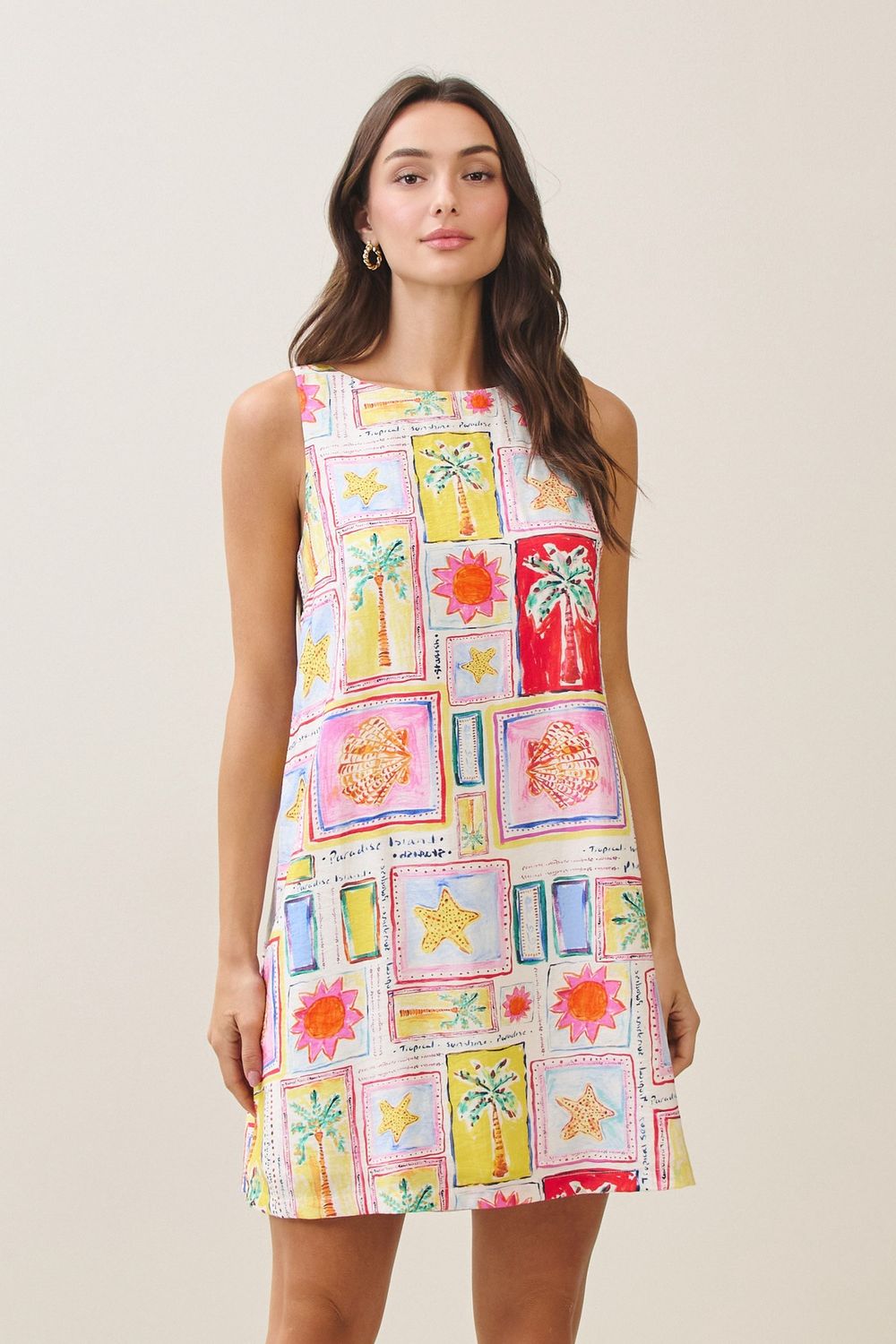 Melissa Mini Dress, Color: Multi, Size: Small