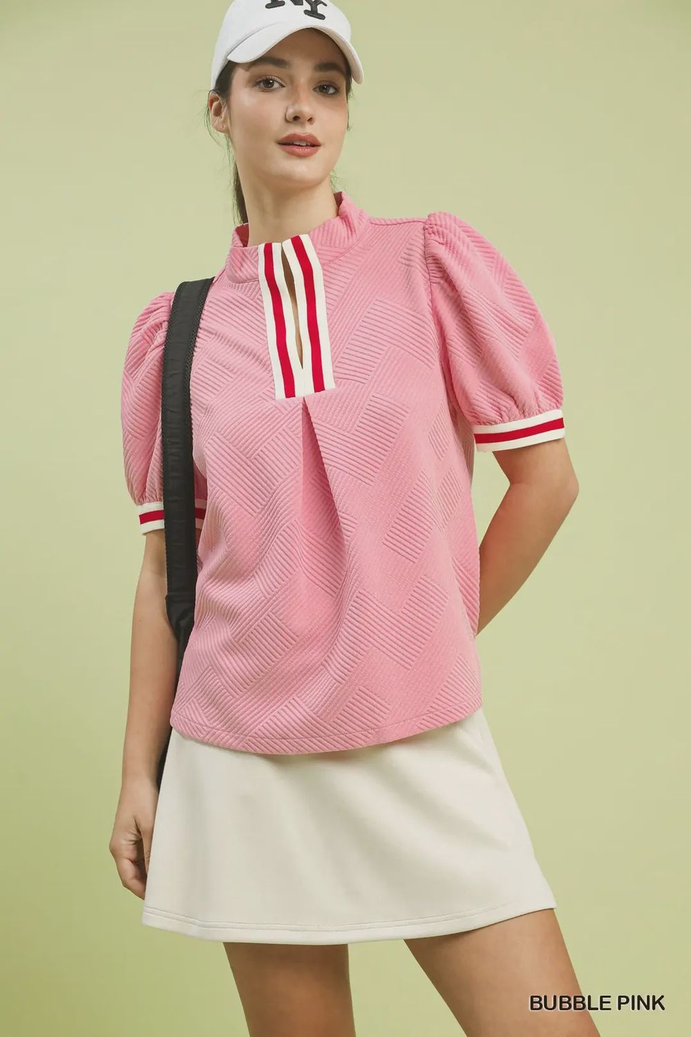 Miley Top, Color: Bubble Pink, Size: Small