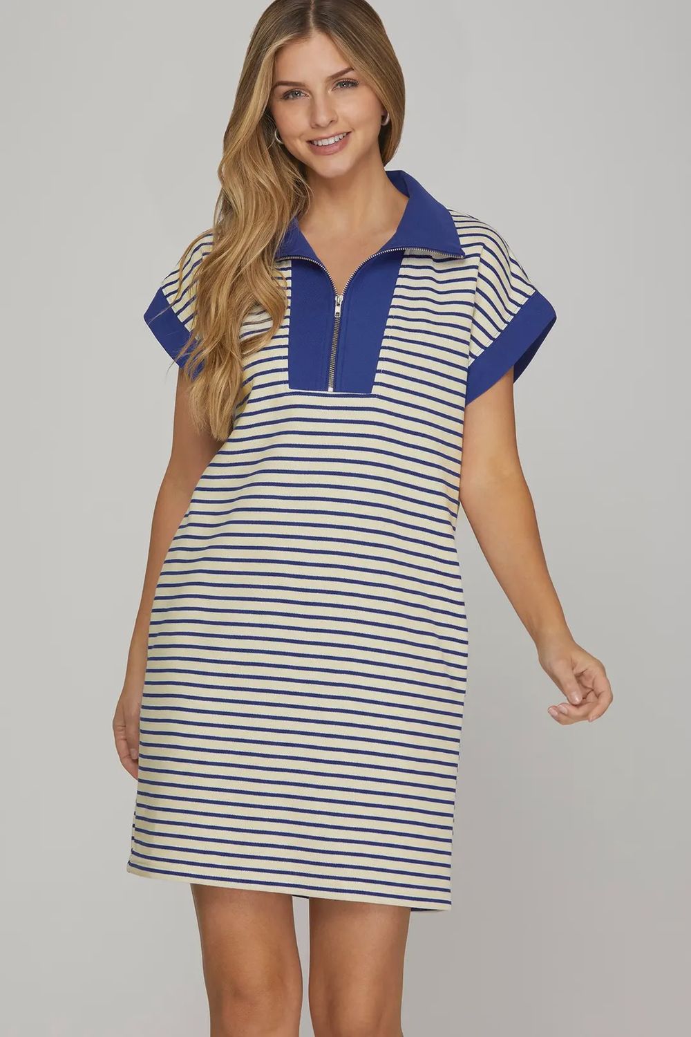 Emery Dress, Color: R. Blue, Size: Small