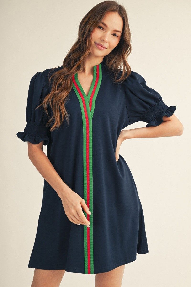 Mellisa Dress, Color: Navy, Size: Small