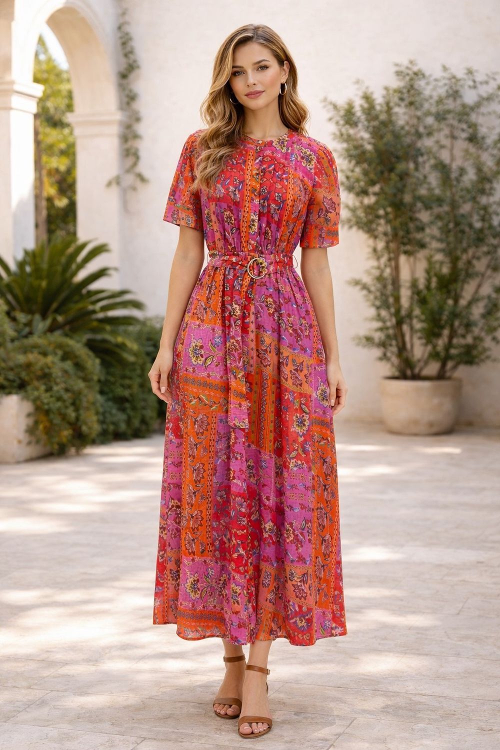 Telca Dress, Color: Fuchsia, Size: Small