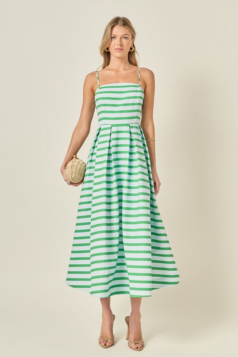 Sterling Dress, Color: Powder Blue/Green, Size: XS