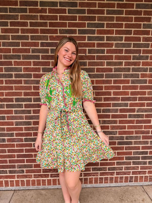 Ditsy Nopal Dress