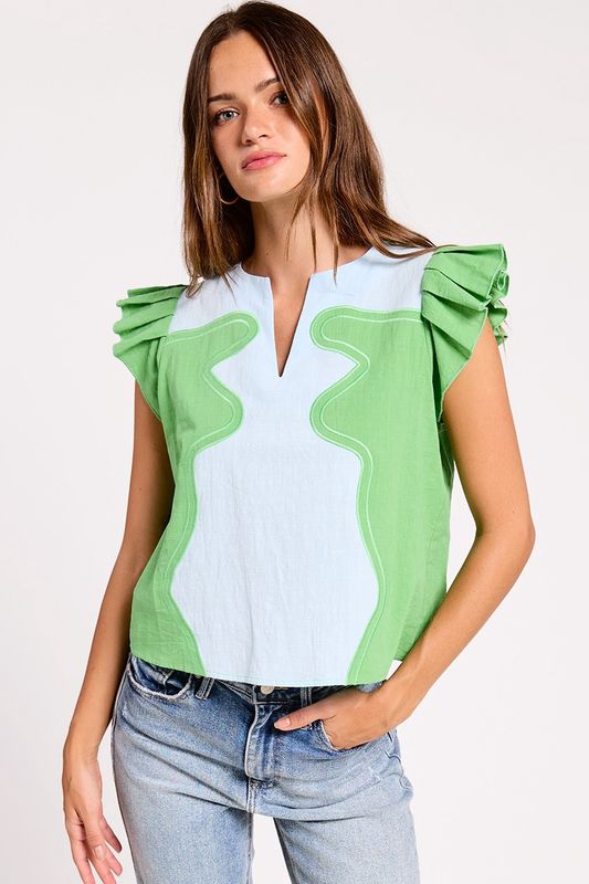 Lila Top