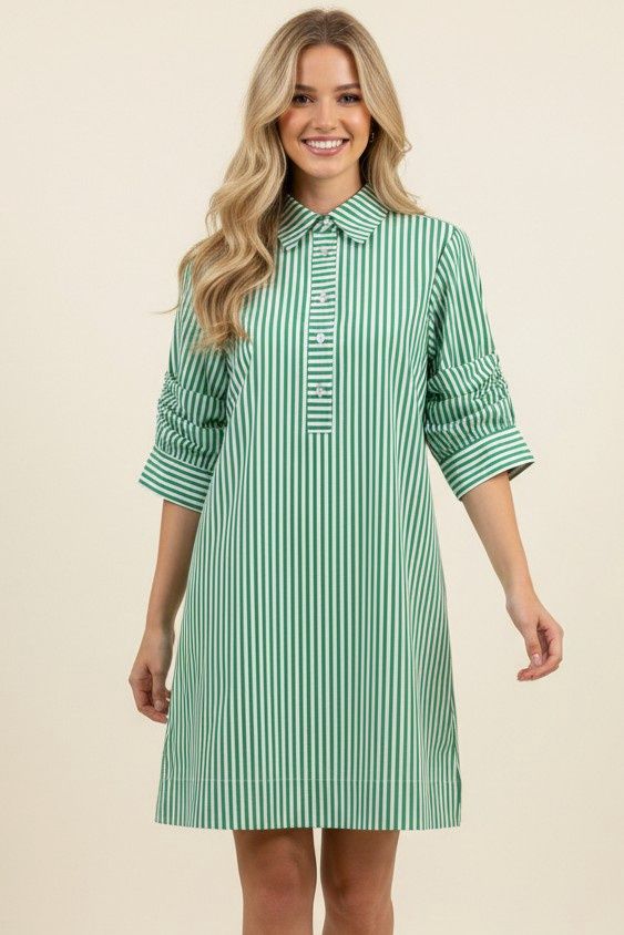 Tyler Mini Dress, Color: Green, Size: Small