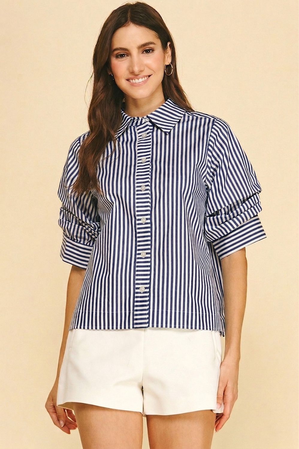 Tyler Shirt, Color: Navy, Size: Small