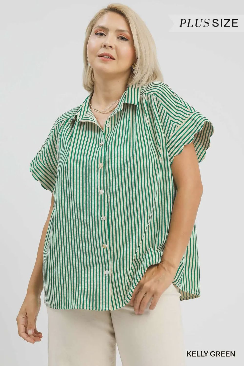 Kell Top, Color: Kelly Green, Size: XL