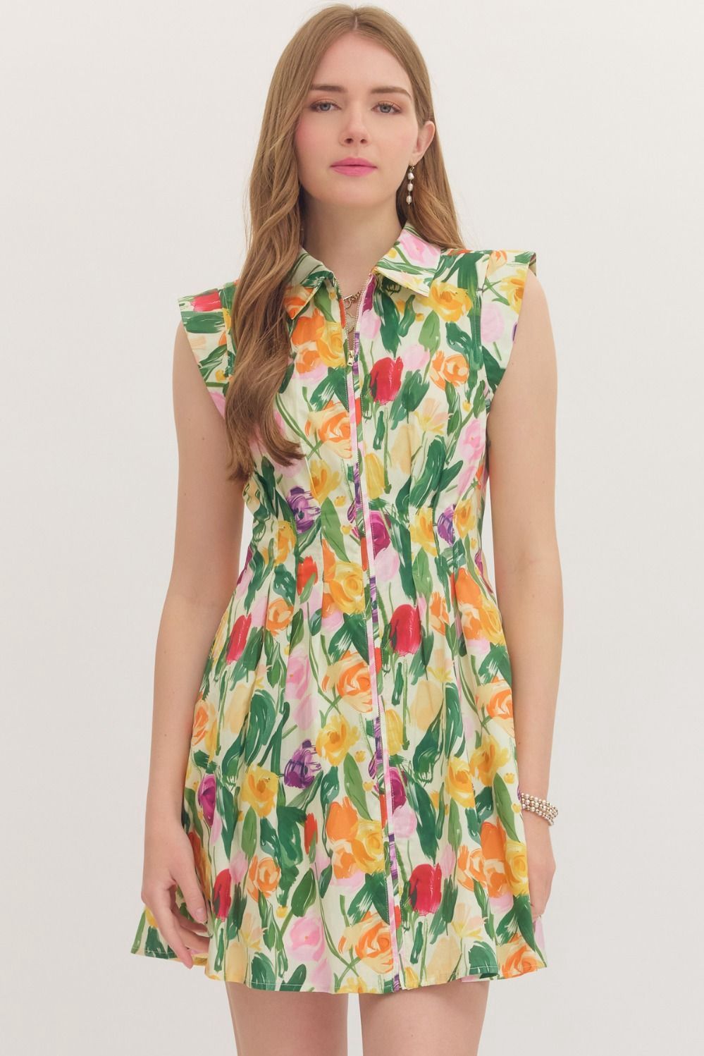 Juliette Dress, Color: Cream, Size: Smal