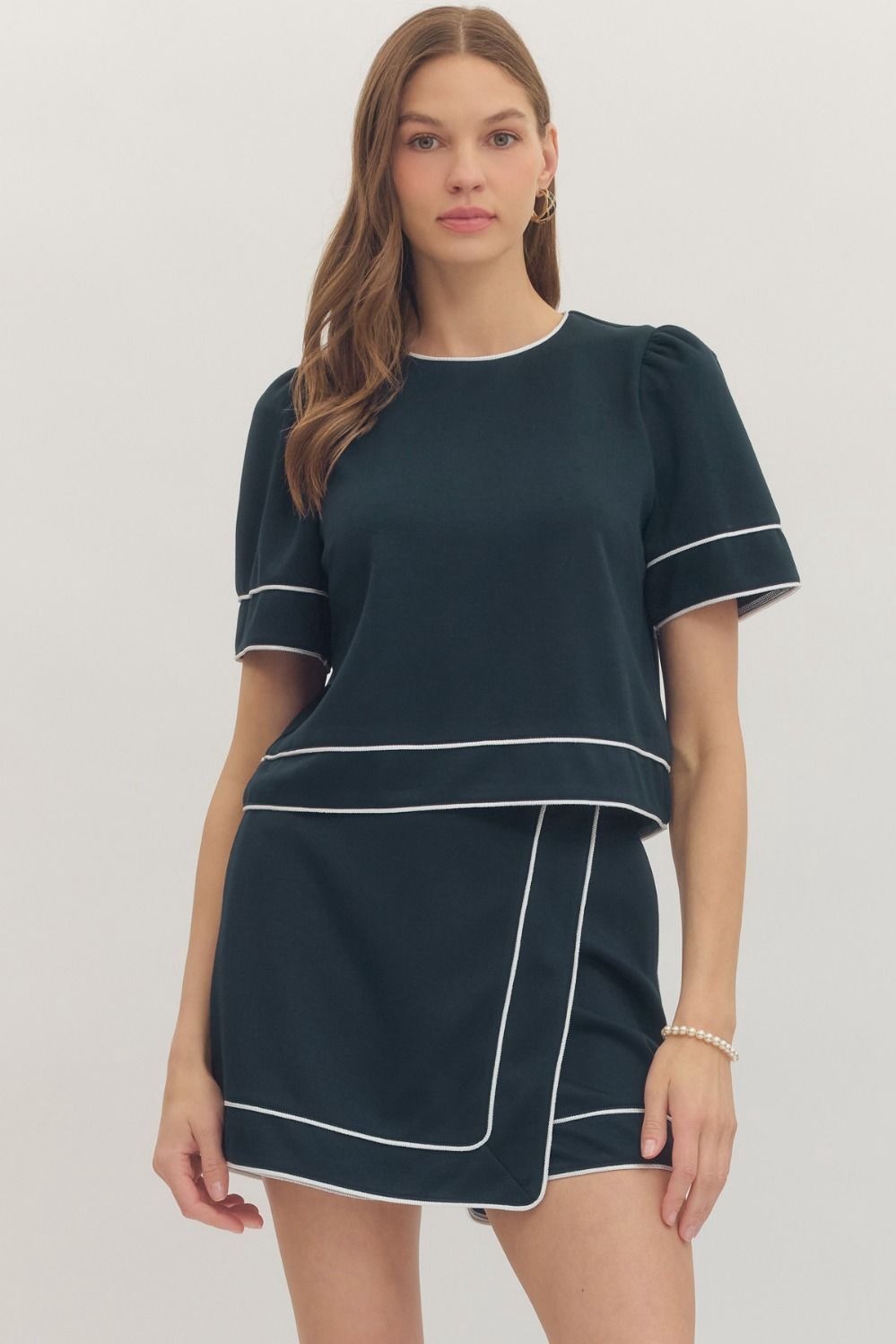 Juliette Top, Color: Navy, Size: Small