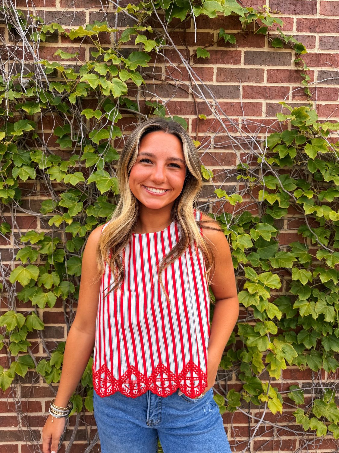 Karen Striped Top