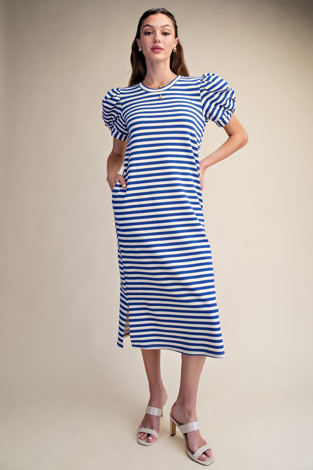 Avaree Dress, Colour: Blue, Size: Small