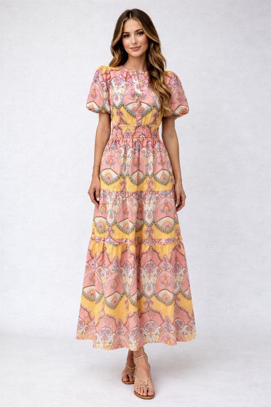 Peach Dress