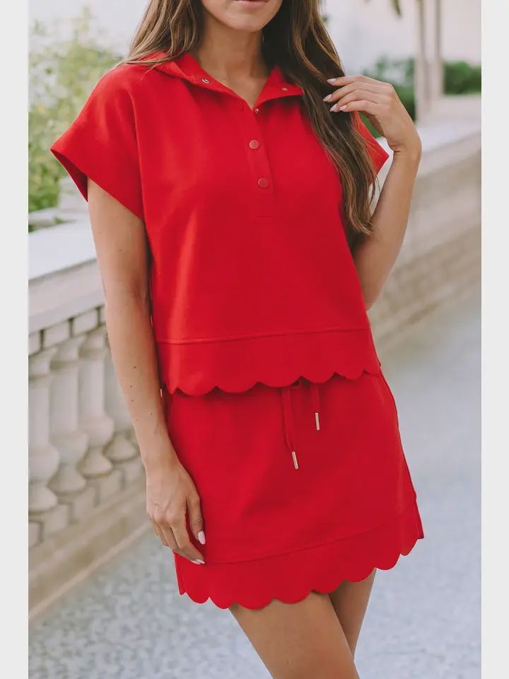 Sandee Mini Skirt Set