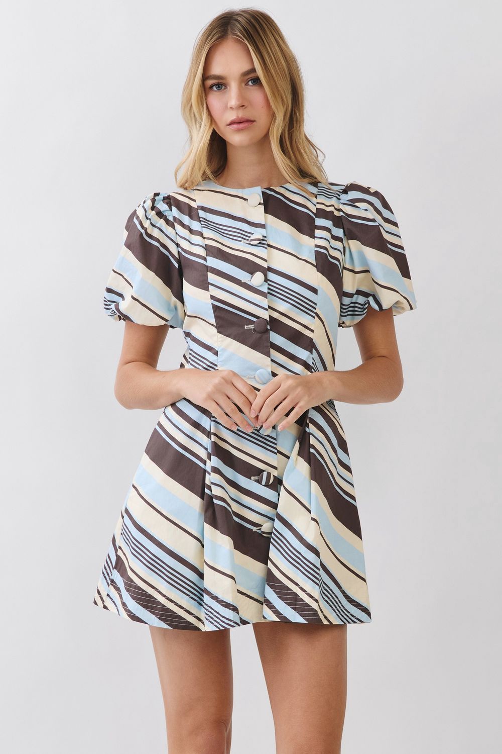 LouAnn Dress, Color: Brown, Size: Small