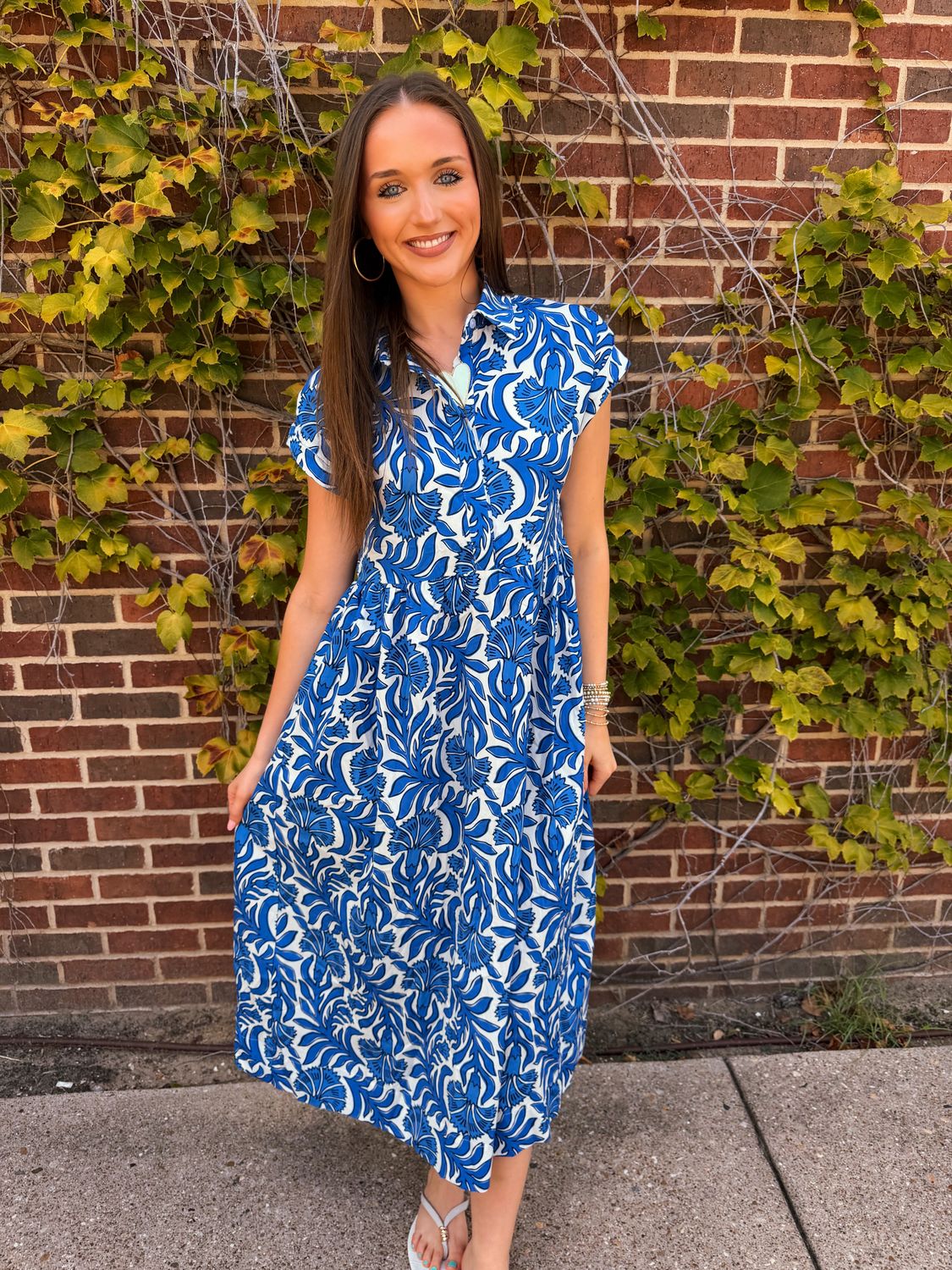 Suzy Dress, Color: Blue, Size: Small