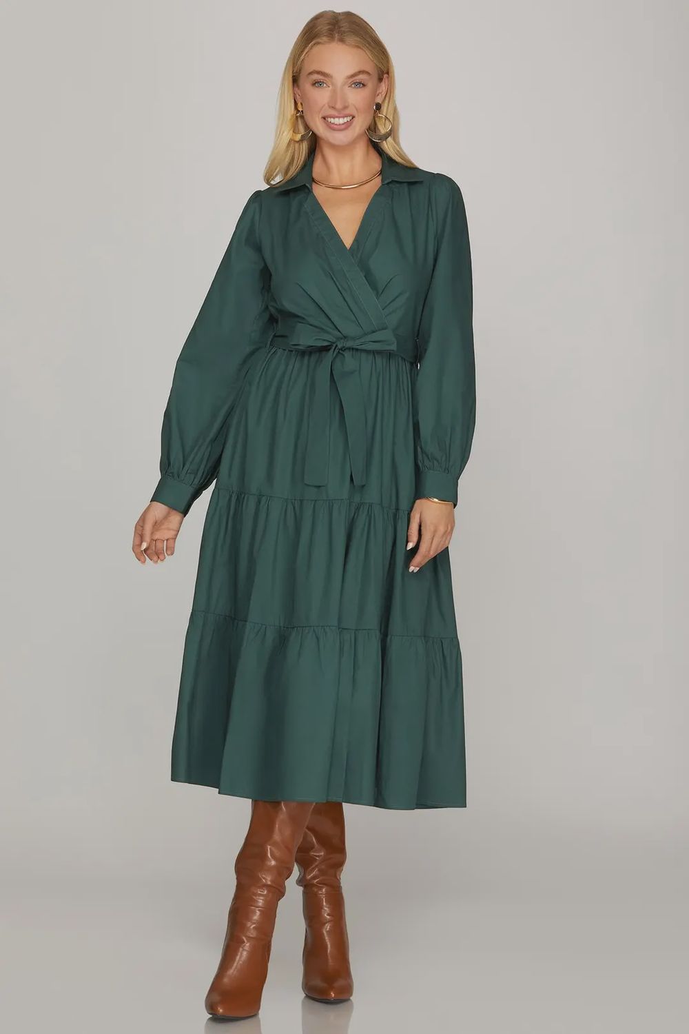 Calleen Dress, Color: Sea Green, Size: Small