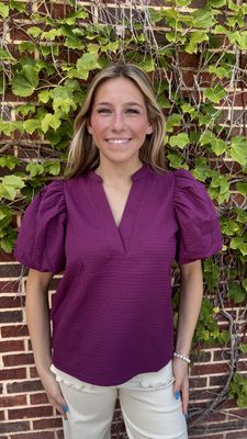 Collette Textured Top
