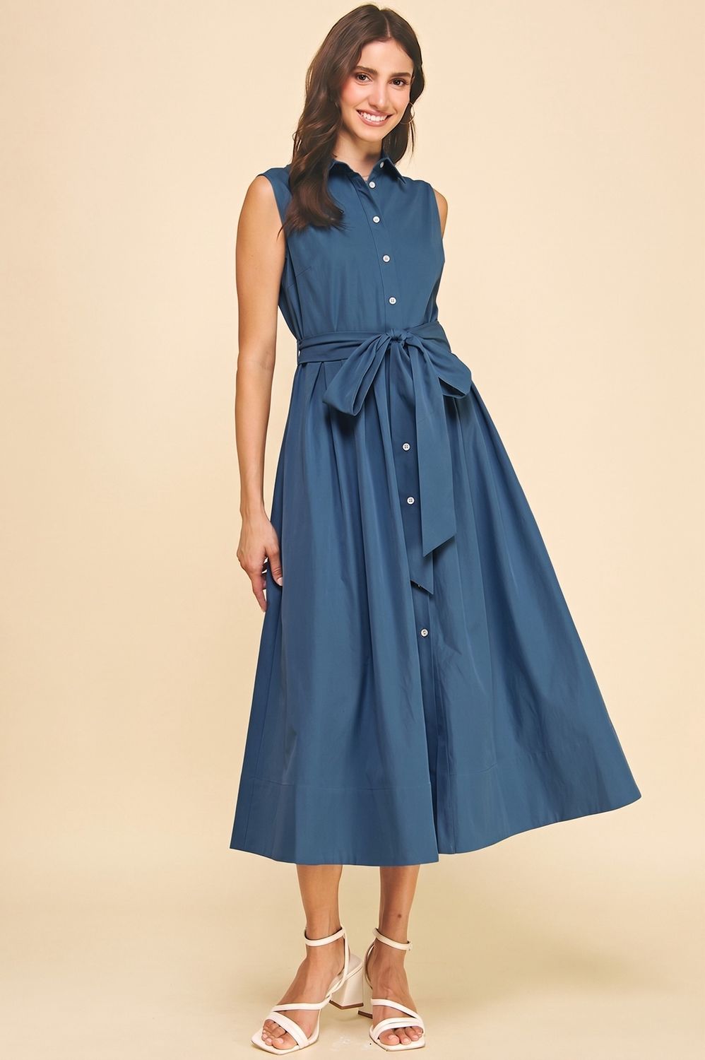 Hailyee Dress, Color: Deep Blue, Size: Small