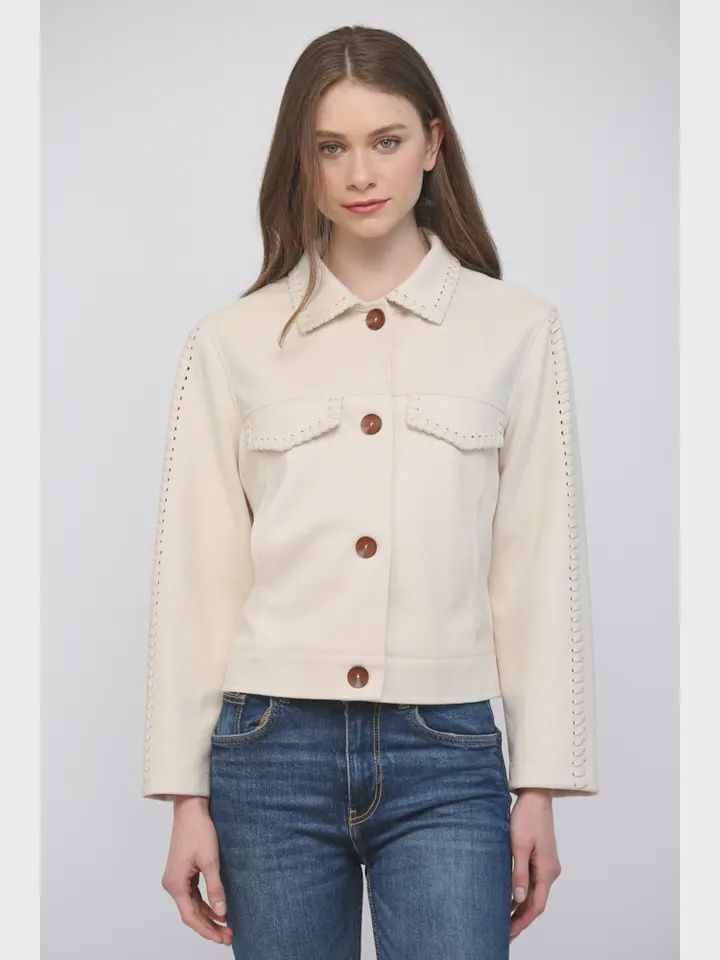 Amie Suede Jacket